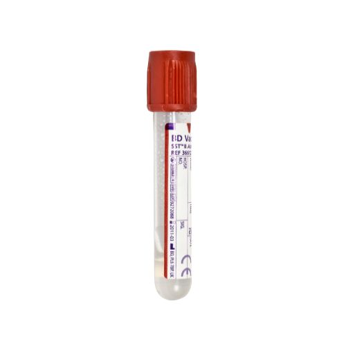 BD Vacutainer SST II Advance Plus Tube, 3.5mL, Rust x 100