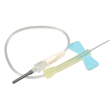 BD Safety-Lok Blood Collection Set 25G ,0.7in Blue 7in x 50