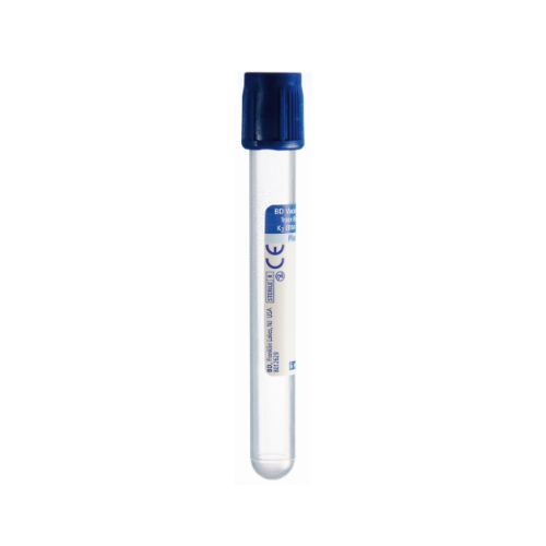 BD Vacutainer Trace Element K2EDTA +Tube, 6mL, Blue x 100