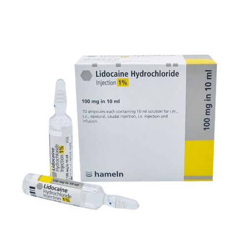 Lidocaine 1% 10ml Amp x 10