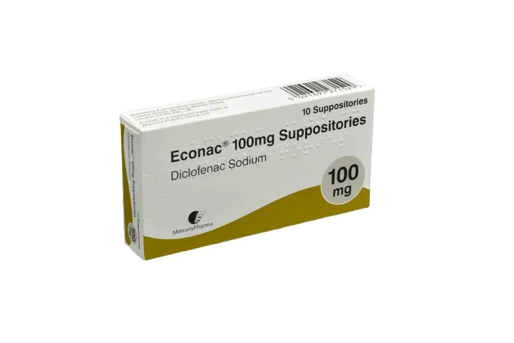 ECONAC Diclofenac Suppository 100mg x 10