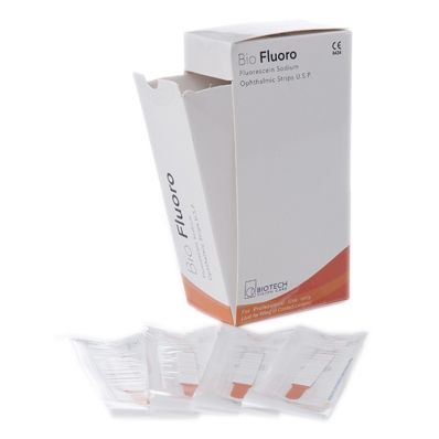 Bio-Fluorescein Sodium Strips (replaces Fluorets) x 100