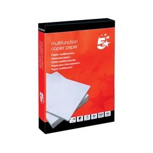 A4 Copier Paper - 80g/m2(White) - Pack of 5 500- Sheet Reams