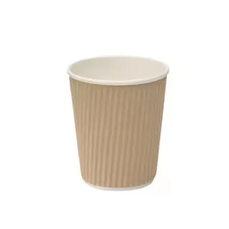 12oz Double Wall Ripple Coffee Cup - Pack of 25