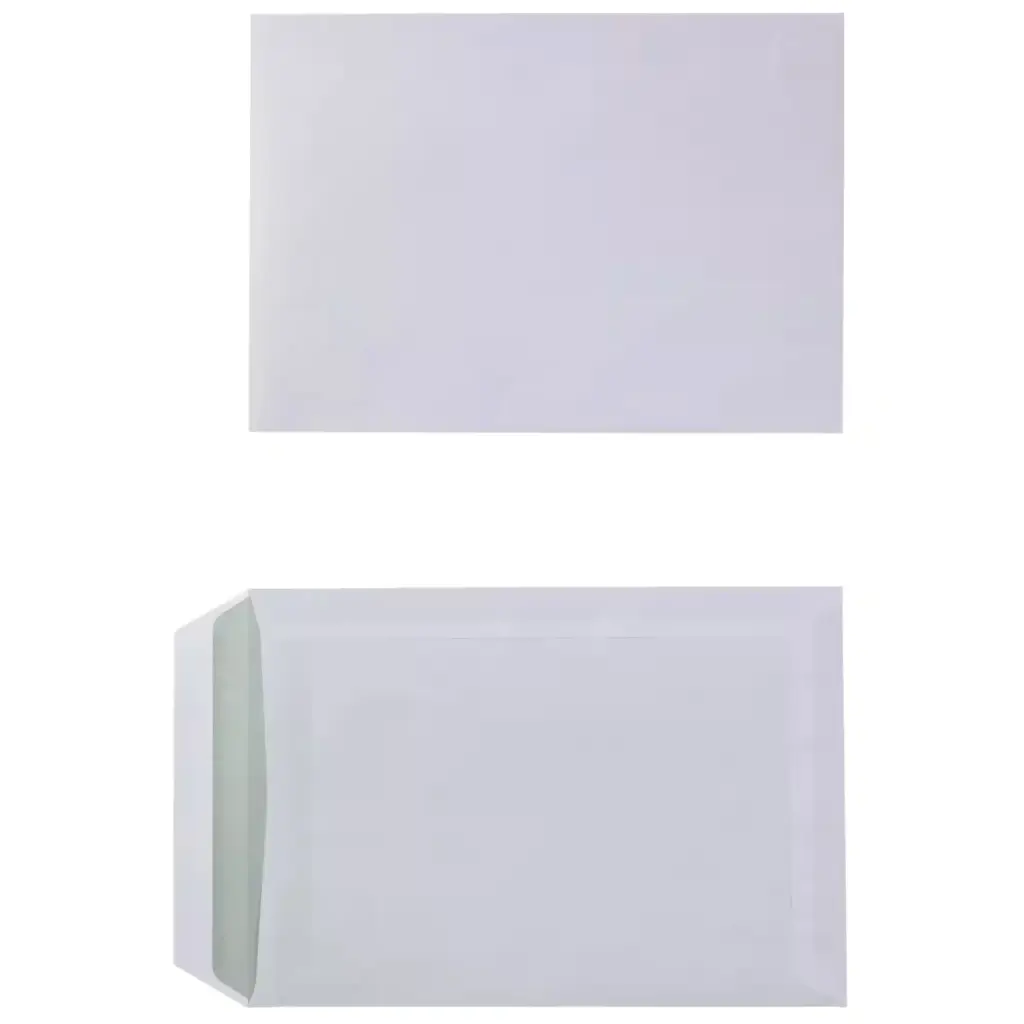 C5 Plain Envelopes Self Seal 90gsm White 162x229mm x500