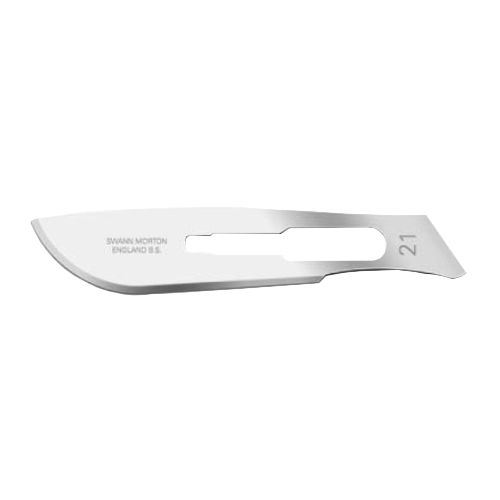 Swann-Morton Scalpel Blade - Size 21 x 100