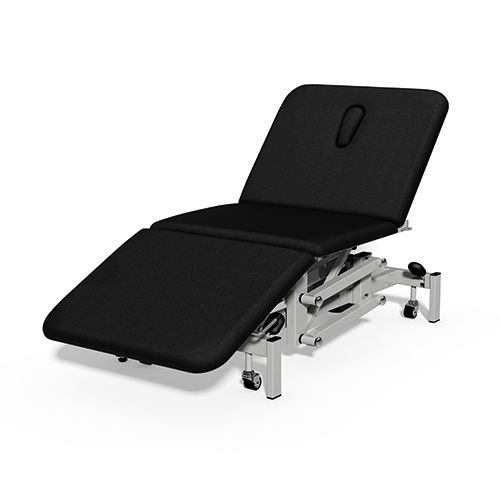 Plinth Medical 3 Section Bariatric Couch - Cobalt Black