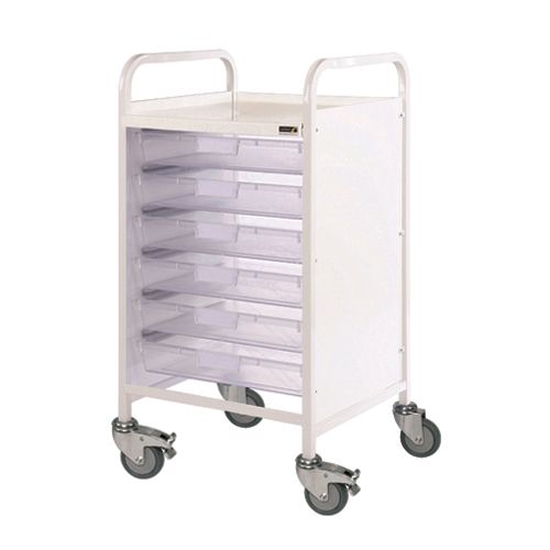 Vista 50 Trolley - 6 Clear Trays
