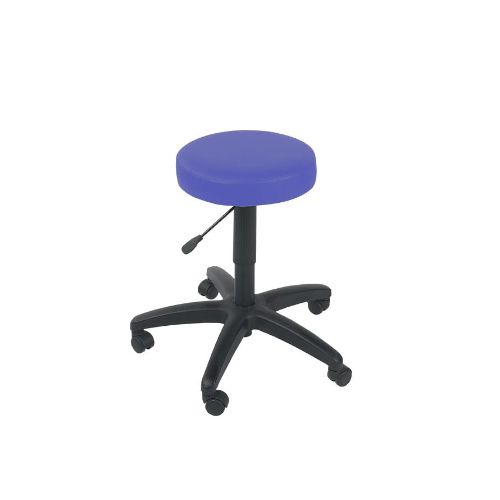 Gas Lift Stool - Mid Blue