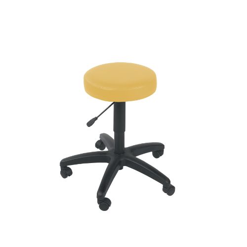 Gas Lift Stool - Yellow