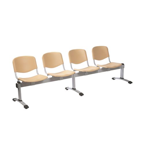 Visitor Seating Module - 4 Seats - Beige