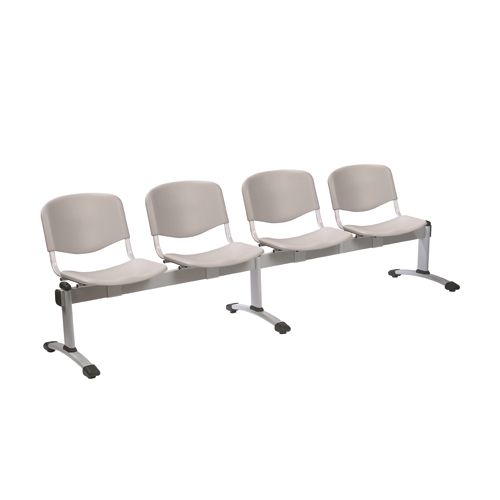 Visitor Seating Module - 4 Seats - Grey
