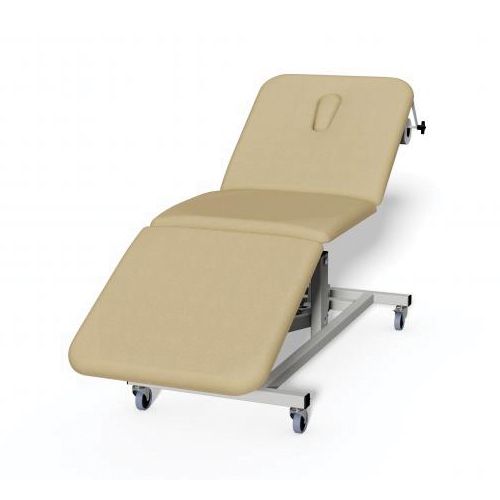 Vega 3 Section Treatment Couch in Cream/White