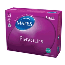 Mates Flavours Condoms - Clinic Pack x 144