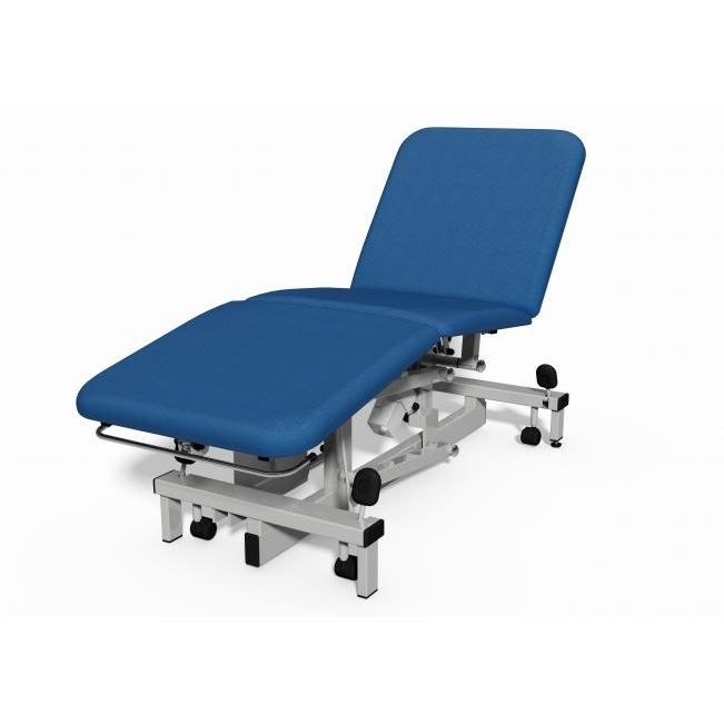 Tilting Minor Surgery Variable Height Couch - Atlantic Blue