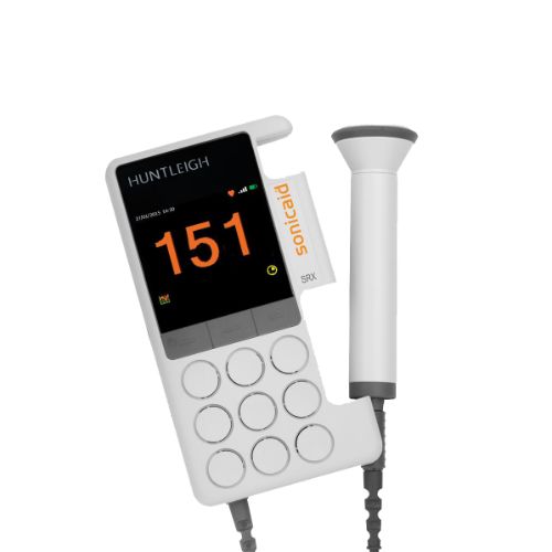 Sonicaid SRX-R Foetal Doppler with Battery - Excluding Probe