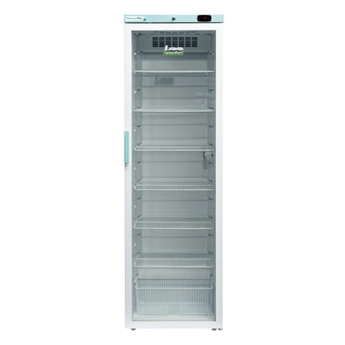Lec PPGR400BT Bluetooth Freestanding Fridge Glass 400L