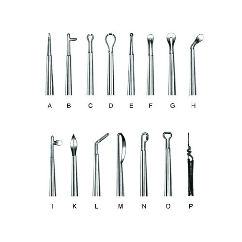Cautery Burner - 5cm - Flat Angled Tip (Fig H)