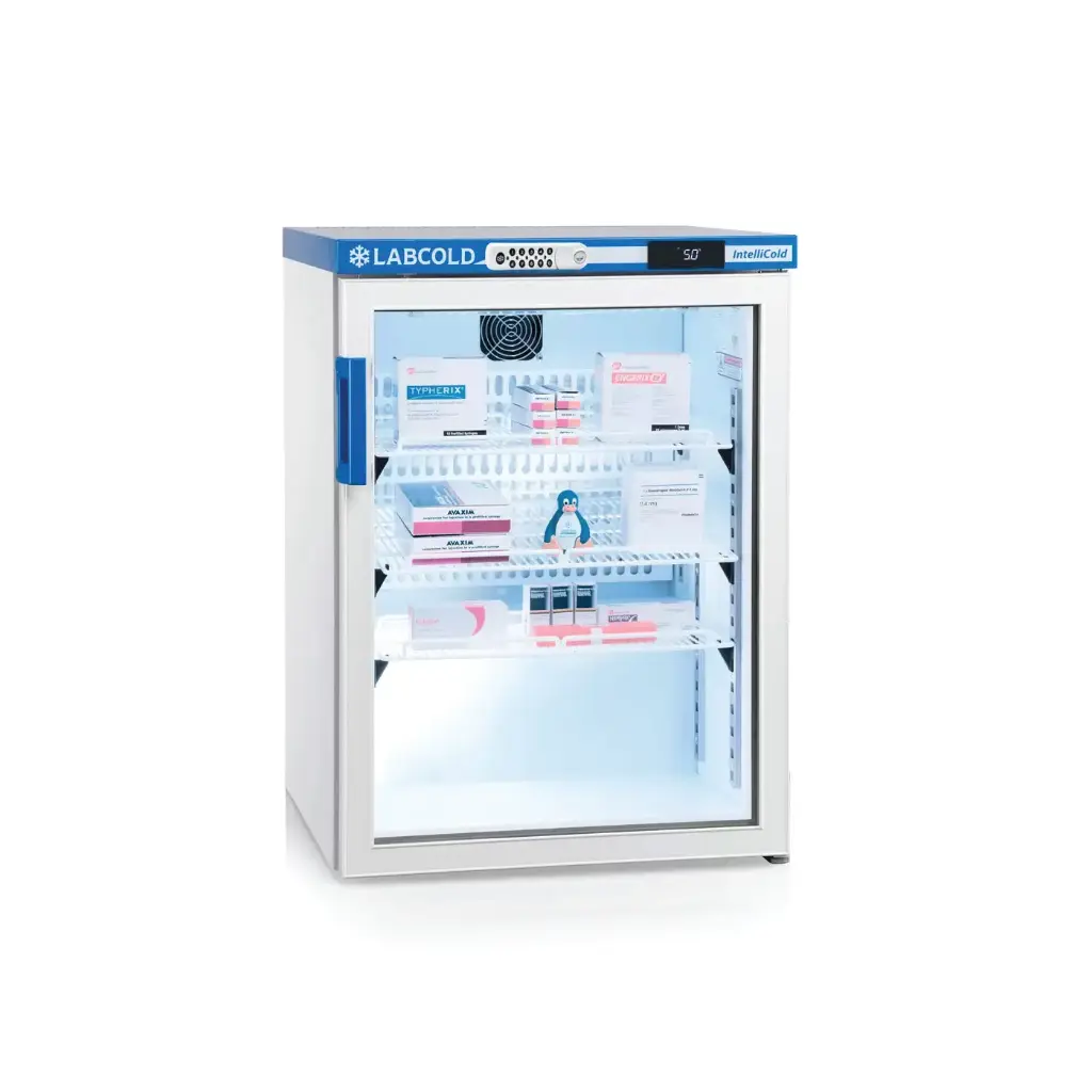 Labcold RLDG0519DIGLOCK Pharmacy Refrigerator Glass - 150L