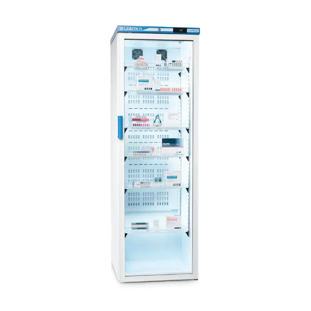 Labcold RLDG1519 Pharmacy Refrigerator Glass Door - 440L