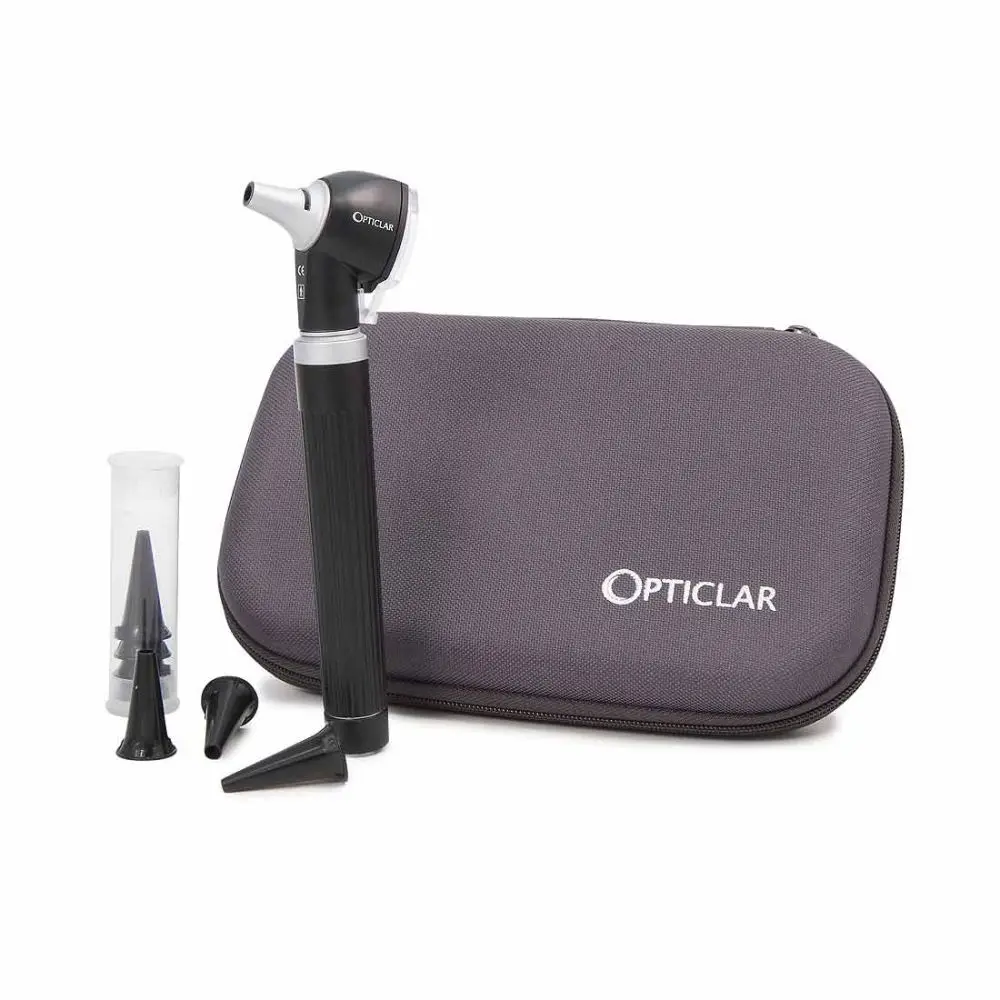 P2 Mini Pro Pocket Otoscope Set with Zip Case