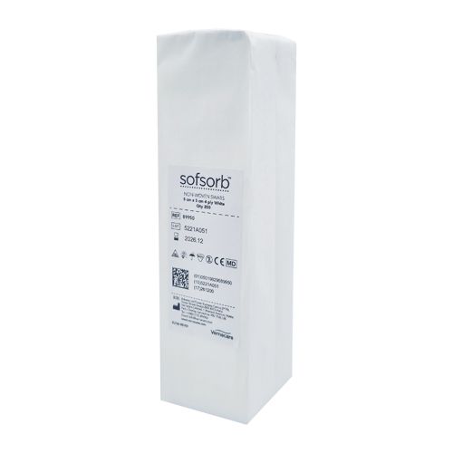 Sofsorb Non-Woven Swabs - 5cm x 5cm - 200 per pack