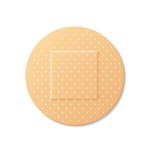 Sterile Round Washproof Spot Plasters (1404171) x 100