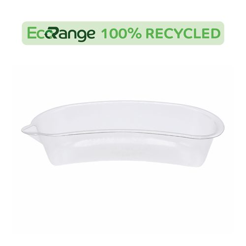 100% Recycled Single Wrapped Kidney Dishes - 800ml x 60