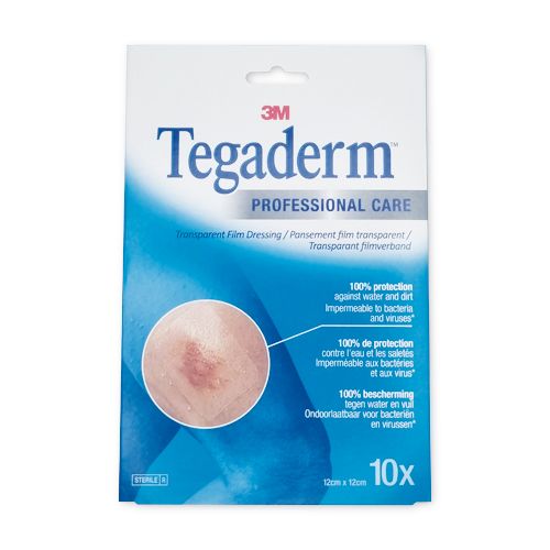 3M Tegaderm Transparent Film Dressing - 12cm x 12cm x 10