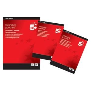 Laminating Pouches 150Micron for A4 Gloss - Pack of 100