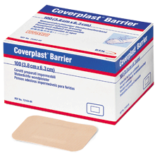 Leukoplast Barrier Plaster - 6.3cm x 3.8cm - Pack of 100