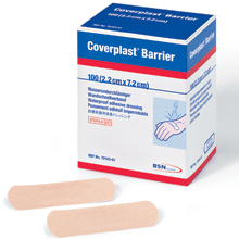Leukoplast Barrier Plaster - 7.2cm x 2.2cm - Pack of 100