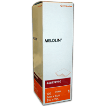 Melolin Sterile Triple-layer Dressing - 5cm x 5cm x 100
