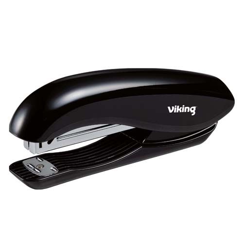 Plastic Stapler Full Strip Black