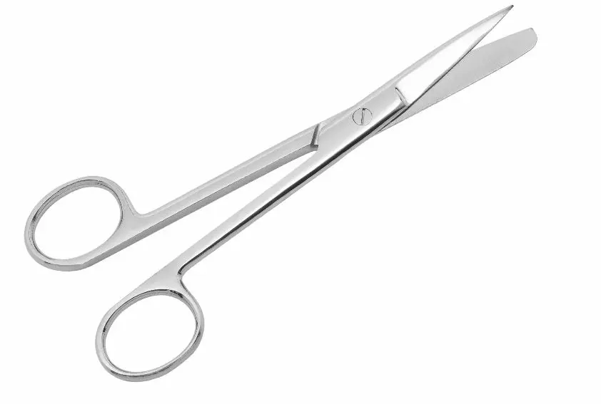 Reusable - Dressing Scissors - Blunt-Sharp 8" SS