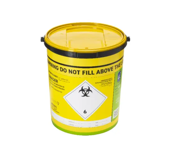 SHARPSGUARD 24L Sharps Bin - Yellow DD475YLR