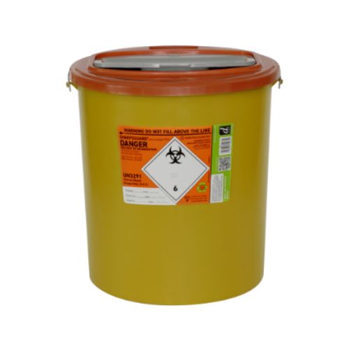SHARPSGUARD 24L XA Sharps Bin - Orange