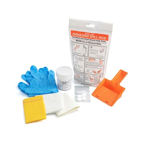 Spill-Pak Blood Biohazard Spill Kit - Single