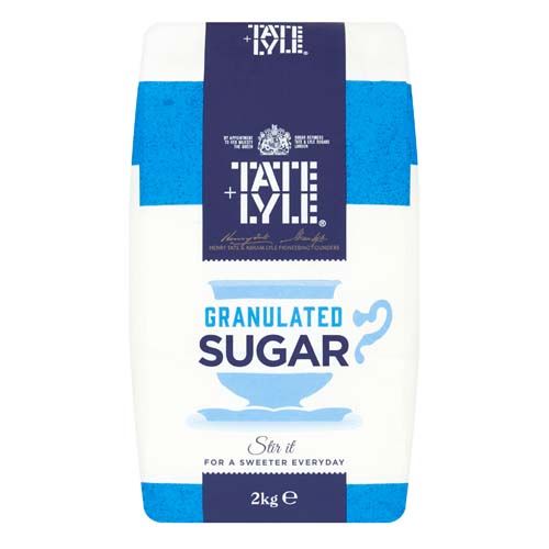 Tate & Lyle White Granulated Pure Cane Sugar 2kg