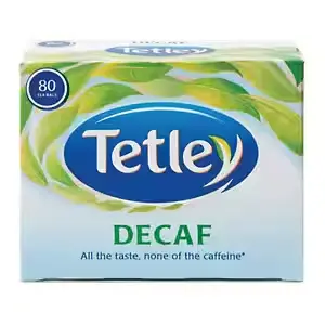 Tetley Decaf Black Tea Bags Pack of 80