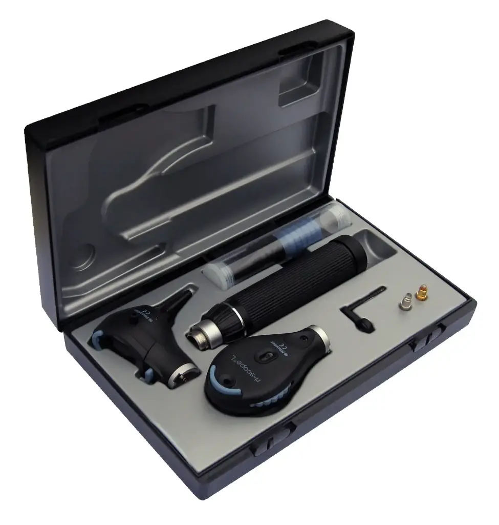 ri-L.E.D. Diagnostic Set ri-scope L3 Otoscope & L2 Ophthalmoscope LED 2.5V