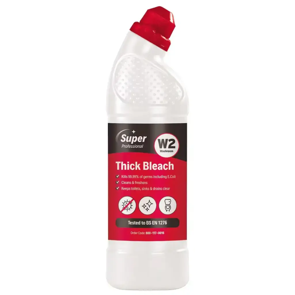 W2 Bleach Thick 750ml x 6