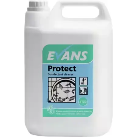 Evans Vanodine Protect Disinfectant Cleaner 5L