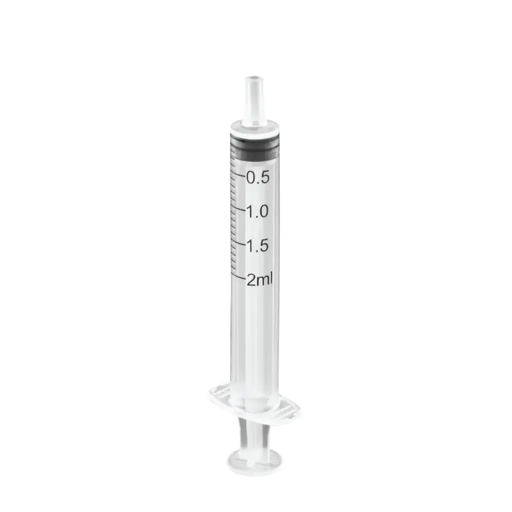 Unifine Syringes 2mL Luer Slip Central Tip  x100