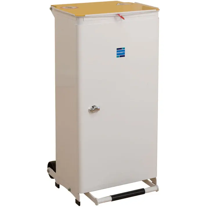 Kendal Waste Bin 70 Litre (Yellow Lid)