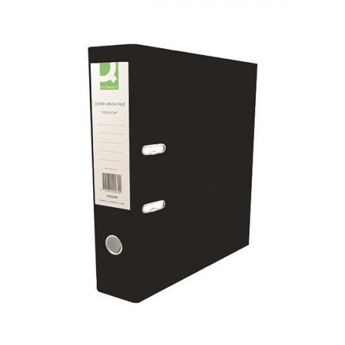 A4 Lever Arch Files 80mm Black x 1