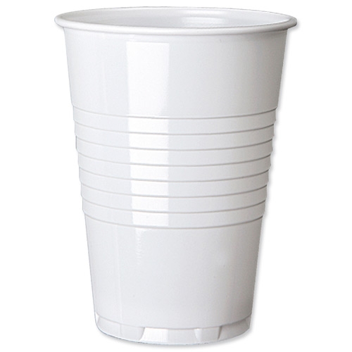 Vending Cup Tall 7oz White x 100