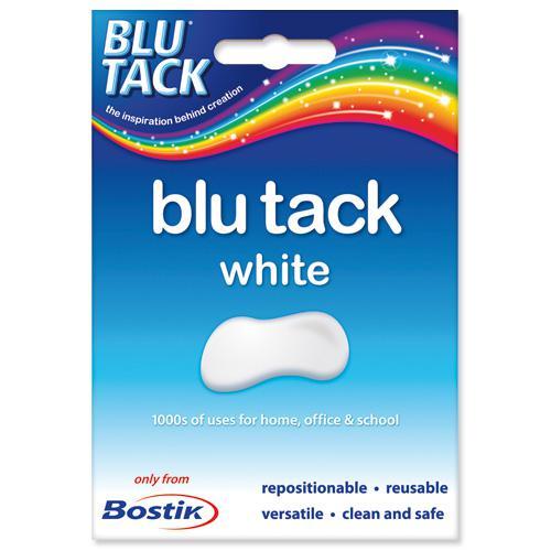 Bostik Blu Tack Handy Size - White 60g x 1