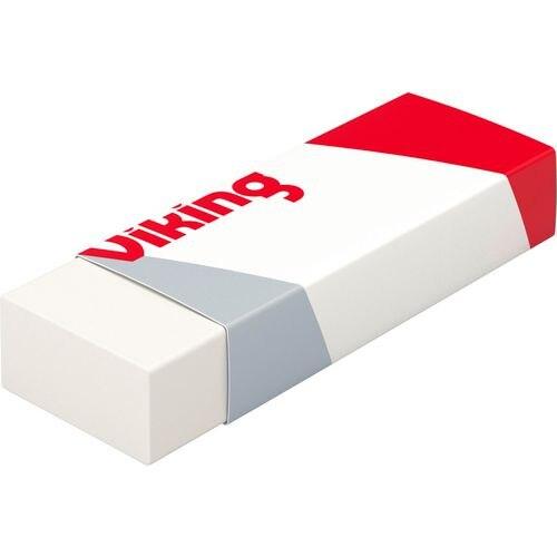 Plastic Eraser White x 1