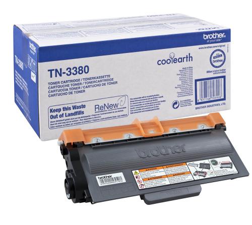 Brother TN3380 High Capacity Black Laser Toner Cartridge x 1